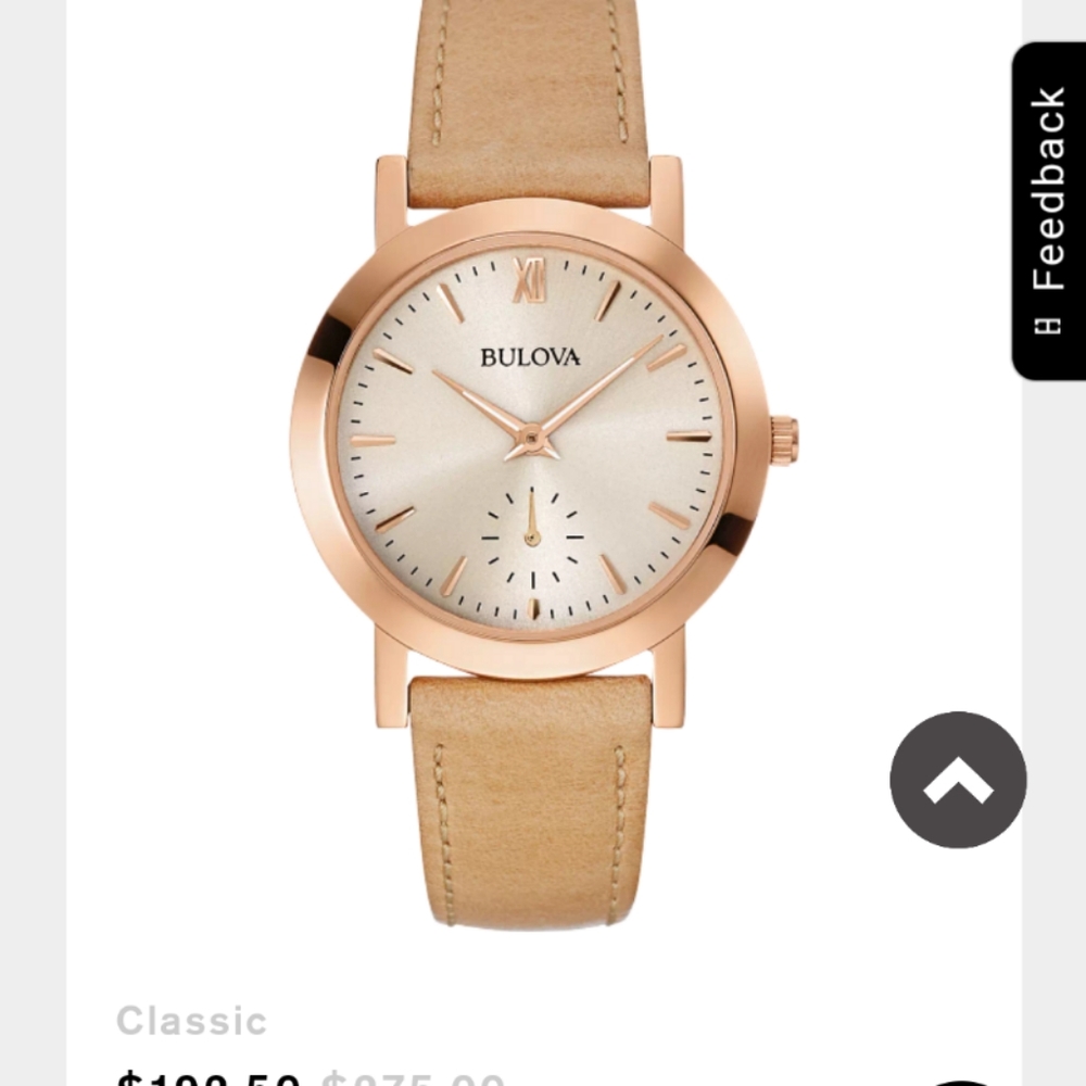 SOLD ✍Blova Watch -NEW